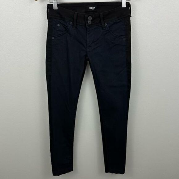 Hudson Vice Versa Collin Colorblock Skinny Jeans Size 25 - Picture 2 of 16